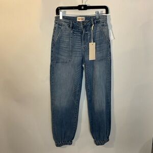 Driftwood Blue Setting Moon Jean Jogger NWT Sundance Catalog